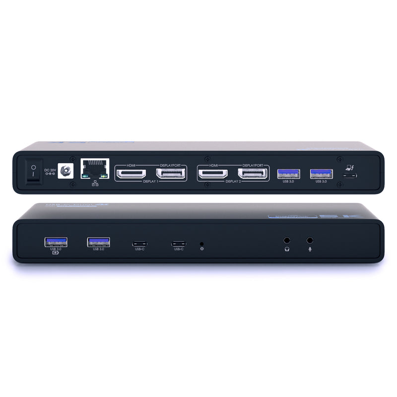 USB-C Display Link, 65W, Dual Display Docking Station