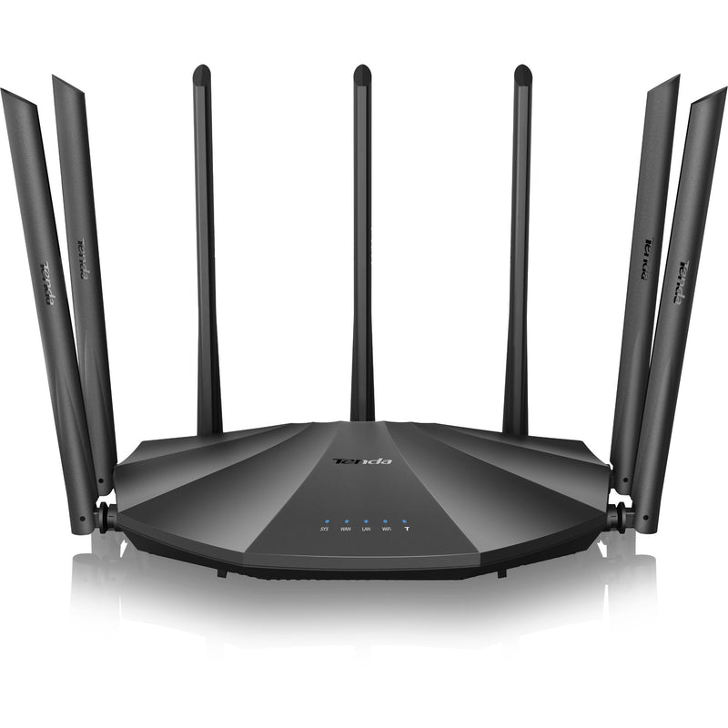 Tenda AC23 Smart WiFi Router - Dual Band Gigabit Wireless (up to 2033 Mbps) Internet Router for Home, 4X4 MU-MIMO Technology, Up to 1400