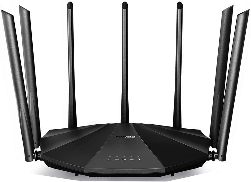 Tenda AC23 Smart WiFi Router - Dual Band Gigabit Wireless (up to 2033 Mbps) Internet Router for Home, 4X4 MU-MIMO Technology, Up to 1400 AC23 - Open Box